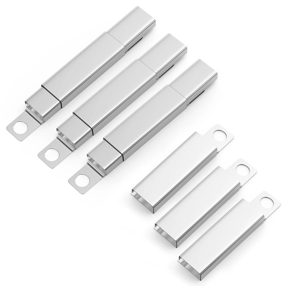 Uniflasy 304 Stainless Steel Carryover Tubes Adjustable Crossover Tube