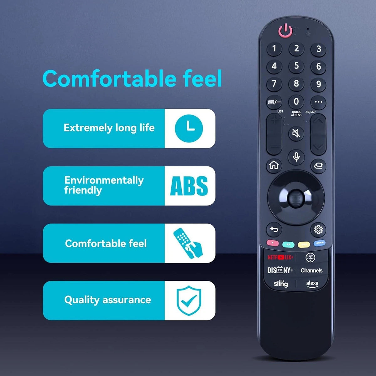 MR23GA AKB76043102 Remote Control For LG LCD TV IR without Voice/Cursor 86QNED80