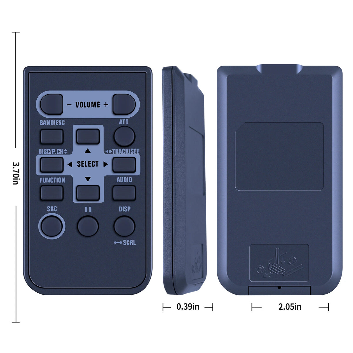 Remote Control For Pioneer CD Car Audio System Stereo QXA3196 QXA3303