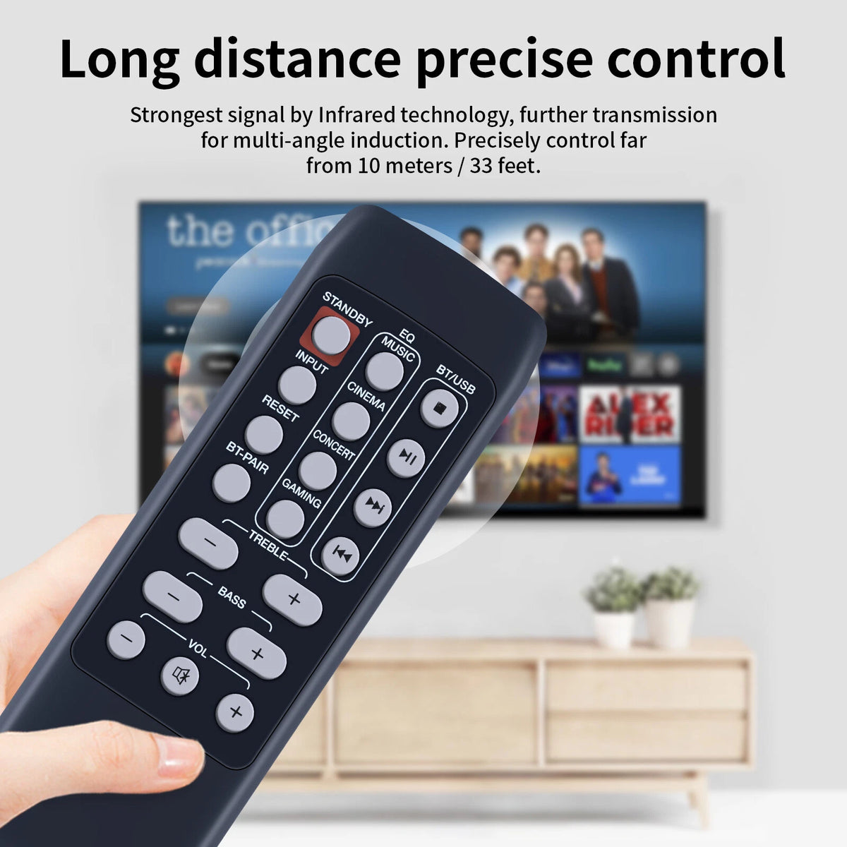 Remote Control For Creative STAGE V1 2.1 Soundbar Sound bar Speaker System