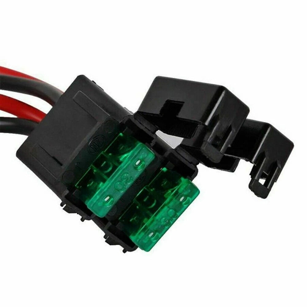 4Pin 12AWG Radio Power Cord Wire For Icom IC7000/7100 Alinco Vertex VX-1400/1700