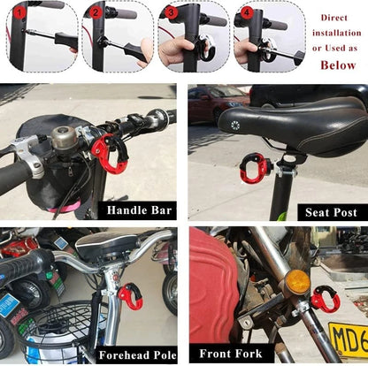 Universal Hanger Hook for Electric Scooter - Hanging Adjustable Pothook for...