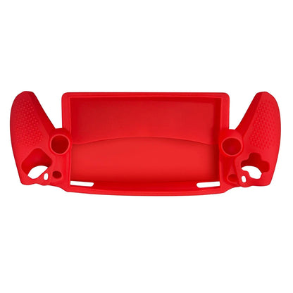 For Sony PlayStation Portal Game Console Protector Case Silicone Anti-slip Red