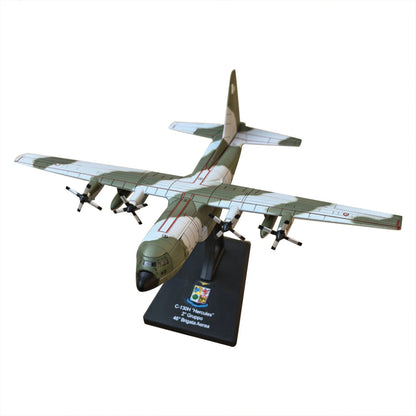 1/250 C-130H Hercules Alloy Aircraft Model US Air Force Transport 12cm Stand