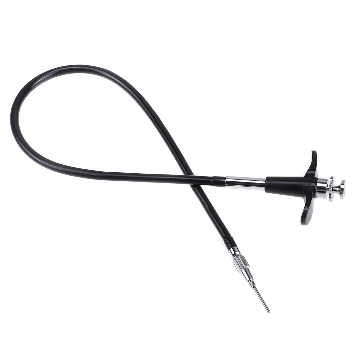 Sturdy Steel Center Locking Cord Shutter Release Cable Auto Lock Camera 100cm