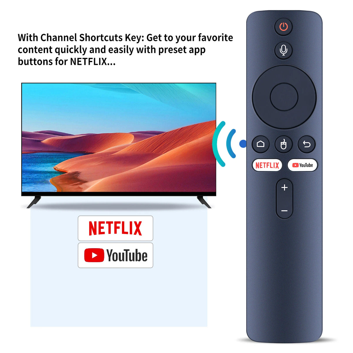 Voice Remote Control For Q5, Micom Stick , Tx10, TX 10 Pro, z6 Android TV Box