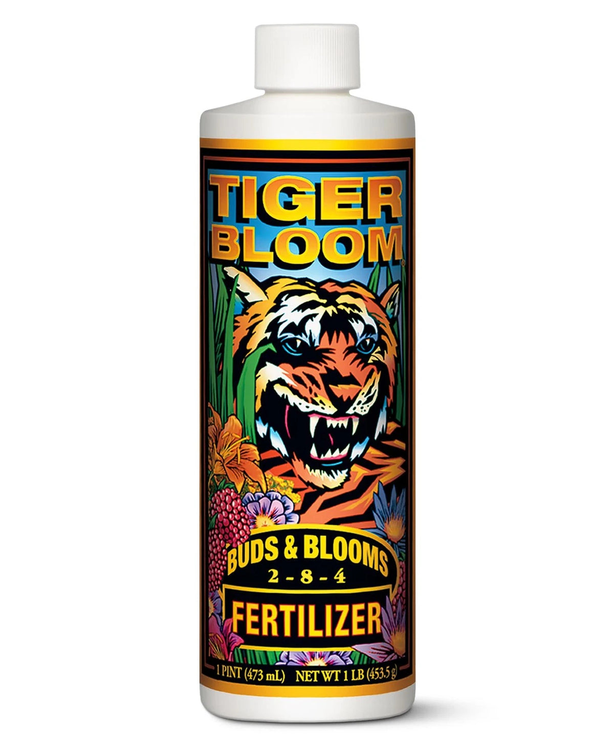FoxFarm Tiger Bloom Liquid Plant Food - Phosphorus Fertilizer for 1 pint