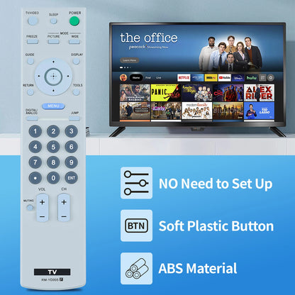 RM-YD005 Remote Control For Sony TV KDL-32S2400 KDL-26S2010 KDL-23S2000
