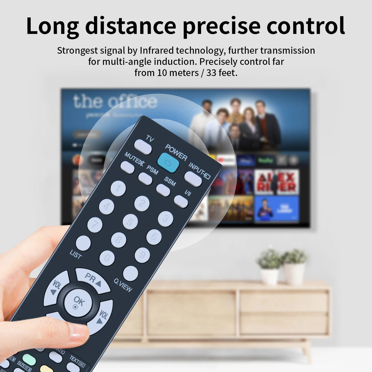 MKJ37815705 Remote Control For LG LCD TV 22LD310 22LD310-TA 22LD310-LA 26LD310