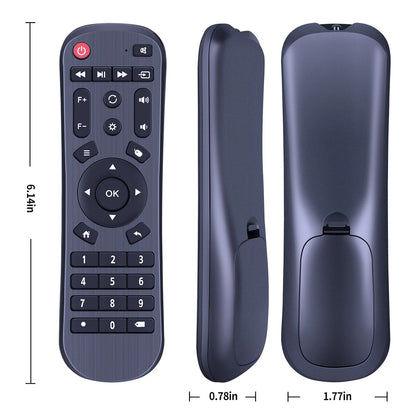 Replace Remote Control For L-mix Mini 4k smart portable projector HY320 HY300