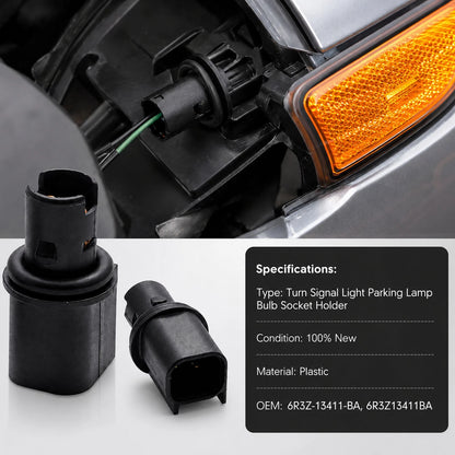 Turn Signal Light Parking Lamp Bulb Socket Holder Fits for Ford Mustang Robust
