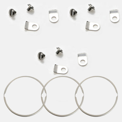 Movement Steel 6* Clamps+6*Screws+3* Mounting Rings For ETA 2824 2834 2846 2836