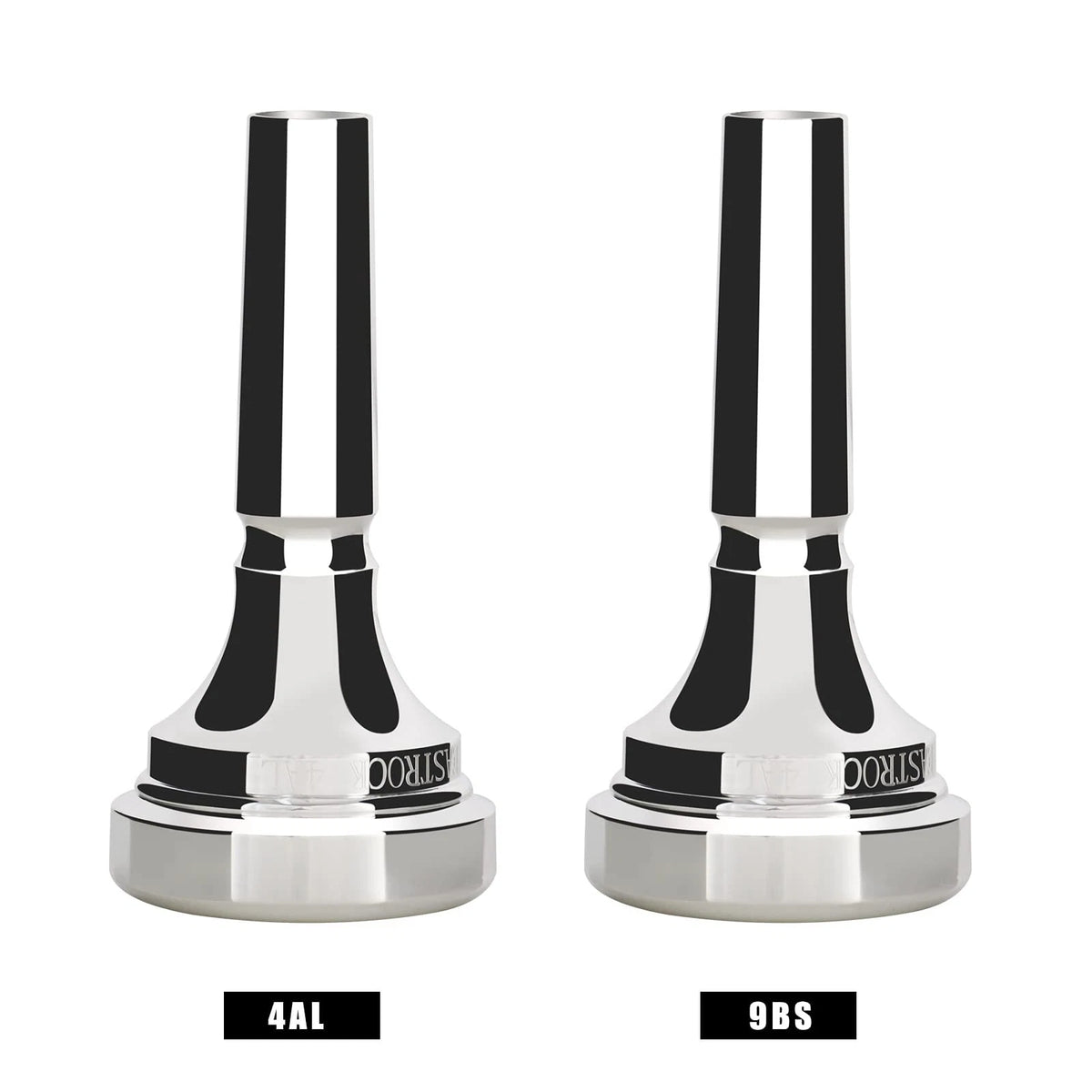 EASTROCK Trombone Mouthpiece,Silver Plated JDTM-9BS, silver