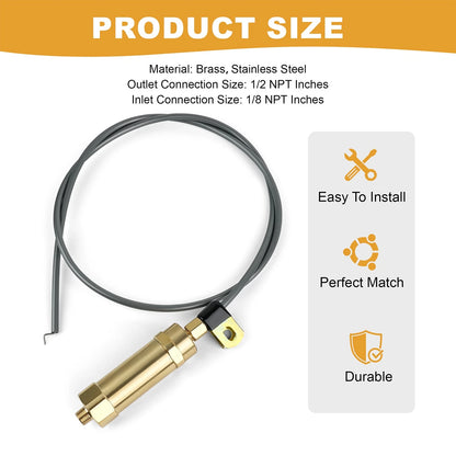 23426687 Throttle Control For Gas Engines 8.5-11-14 Hp, 36'' Heavy Duty
