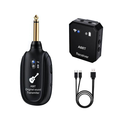 Rechargeable Wireless 2.4GHz In-Ear Monitor IEM System Transmitter Receiver Set