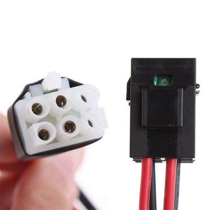 Durable 6-Pin DC Power Cable for KENWOOD TS-850s, for YAESU FT-1000, for ICOM