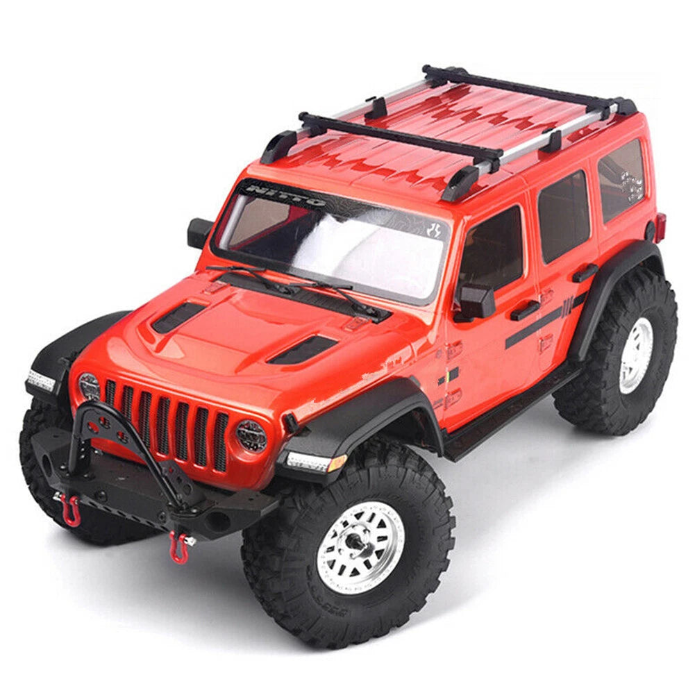 Adjustable Aluminum Alloy Decor Roof Luggage Rack for 1/10 RC Crawler Car DIY