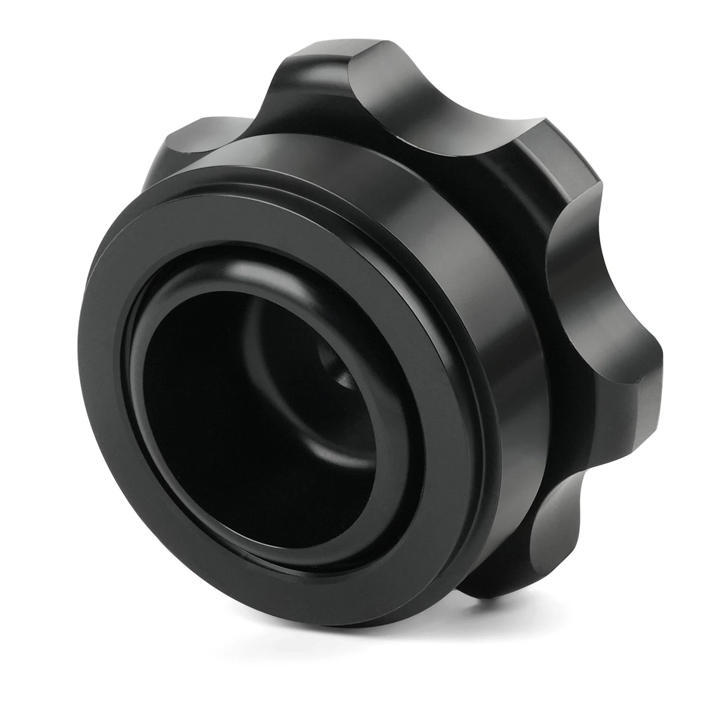 Fill Plug Cap Kit With Weld In Aluminum Bung 1-3/8" Opening , 1-1/2"-12 Threads