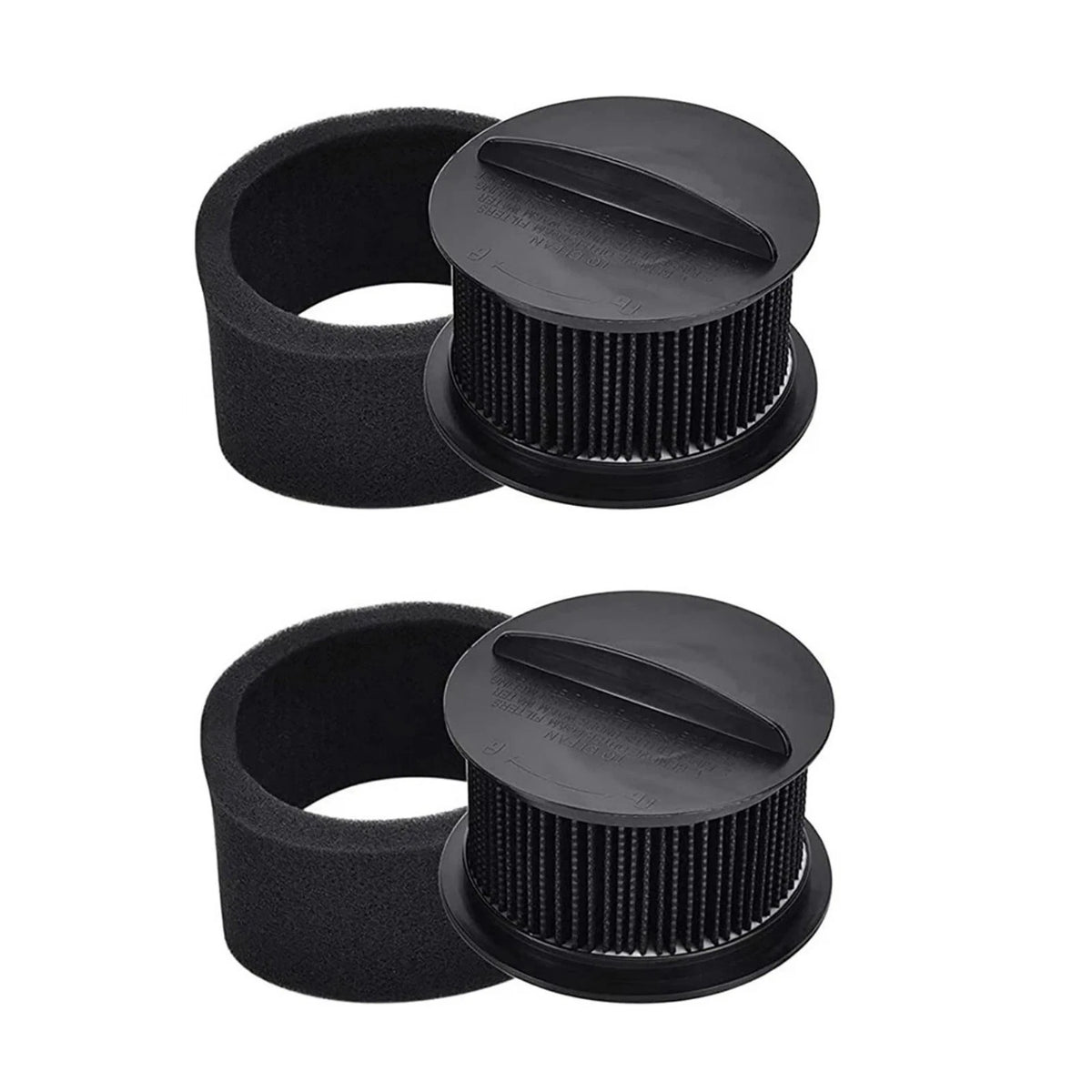 4pc Filter Set Inner Outer Foam For Bissell Rewind CleanView Pet 18M9W 18M9X