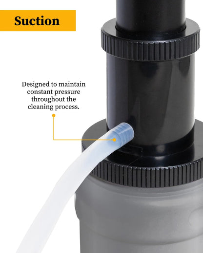 Bar-King Quick-Connect Kegerator Beer Line Cleaning kit. Standard w/4 Packs