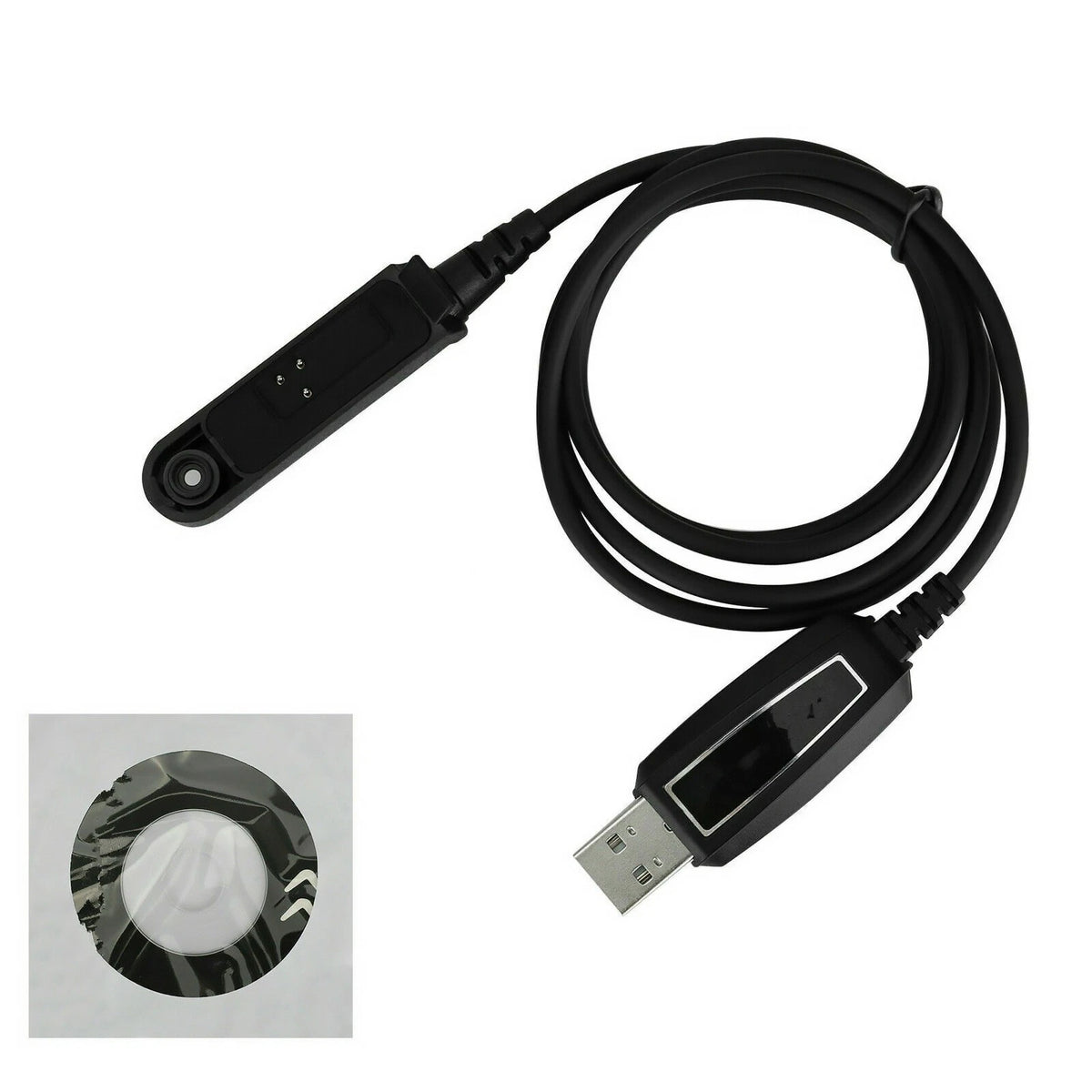USB Programming Cable Cord w/ CD For Baofeng BF-UV9R/Plus BF-A58 BF-S58 BF-N9 C