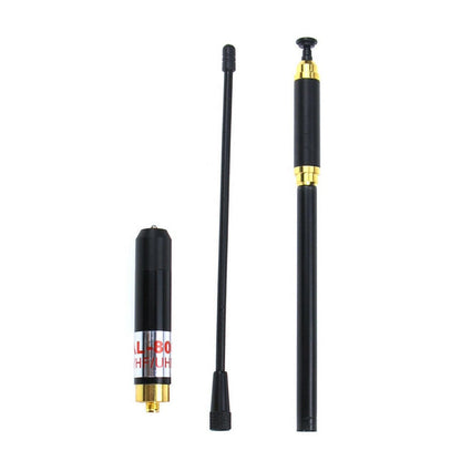 50ohm Telescopic AL-800 Dual Band VHF UHF SMA-F Antennas For BaoFeng UV-9R Radio
