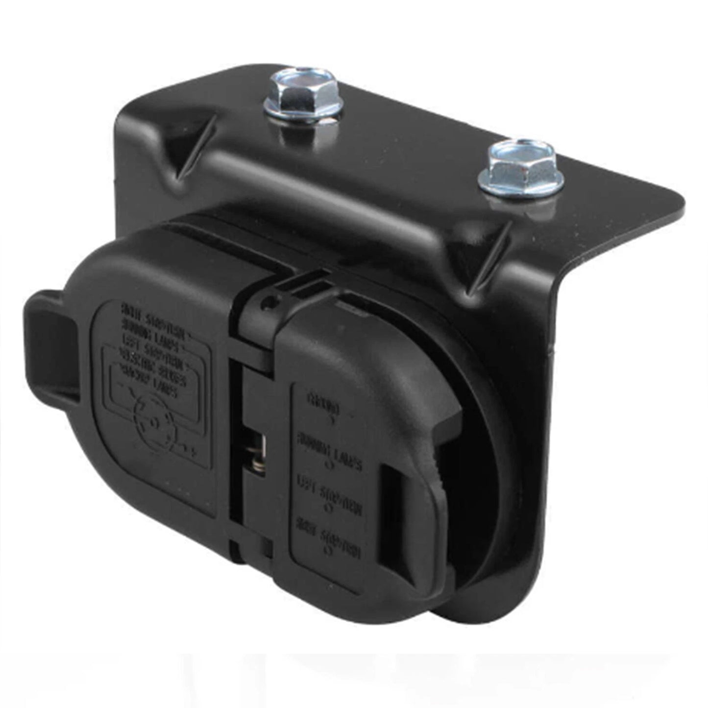 Multi Tow Trailer Receptacle Connector Plug Kit For Ford Ram Chevrolet