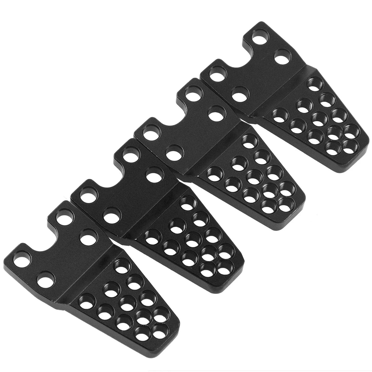 4Pcs ShareGoo Metal RC Car Shock Absorber Mount Adjust Height Angle Black