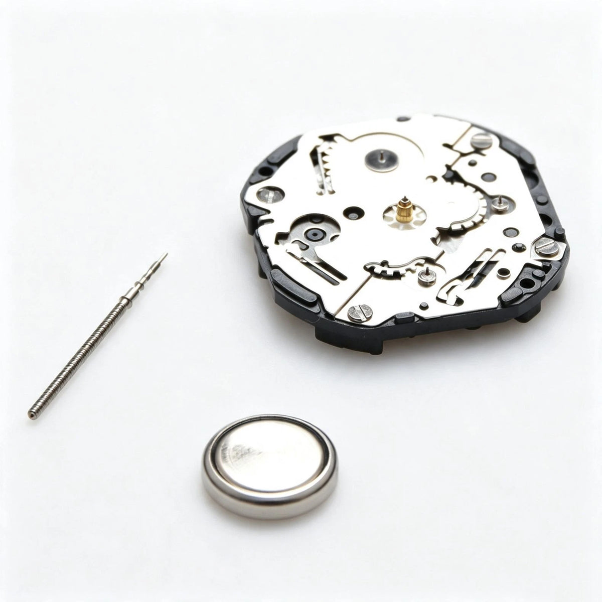 10½''' 3-Hands 3-Eye Quartz Watch Movement Replacement For Japan VX3JE Repair