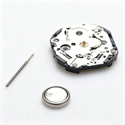 10½''' 3-Hands 3-Eye Quartz Watch Movement Replacement For Japan VX3JE Repair