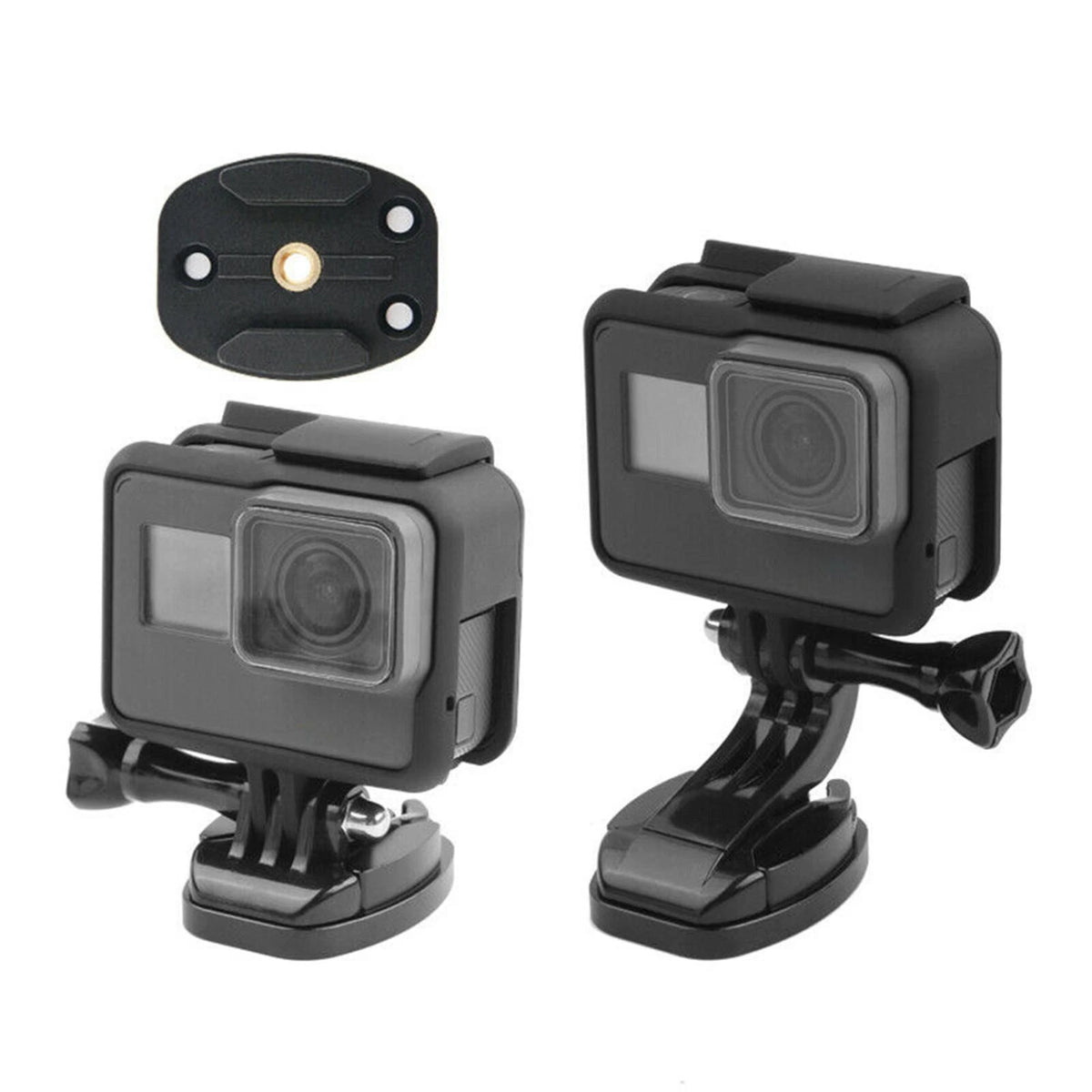 Alloy Tripod Head Quick Release Plate Base Bracket For GoPro Hero 9 8 7 360oner
