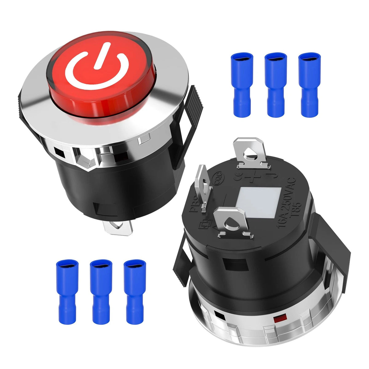 RVBOATPAT 12V Key Start Power Switch for Children Car