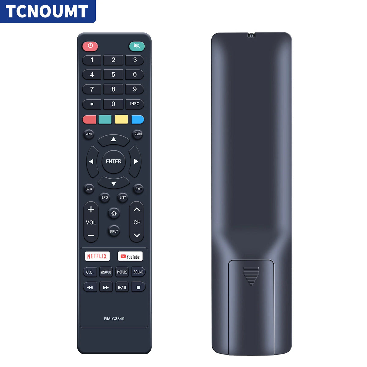 RM-C3349 Replacement Remote Control For JVC Smart 4K UHD LED HDTV