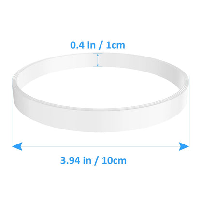 5 Pack Rubber Gaskets 3.94 inch Gaskets, 5 PCS (3.94 Inch Gaskets)