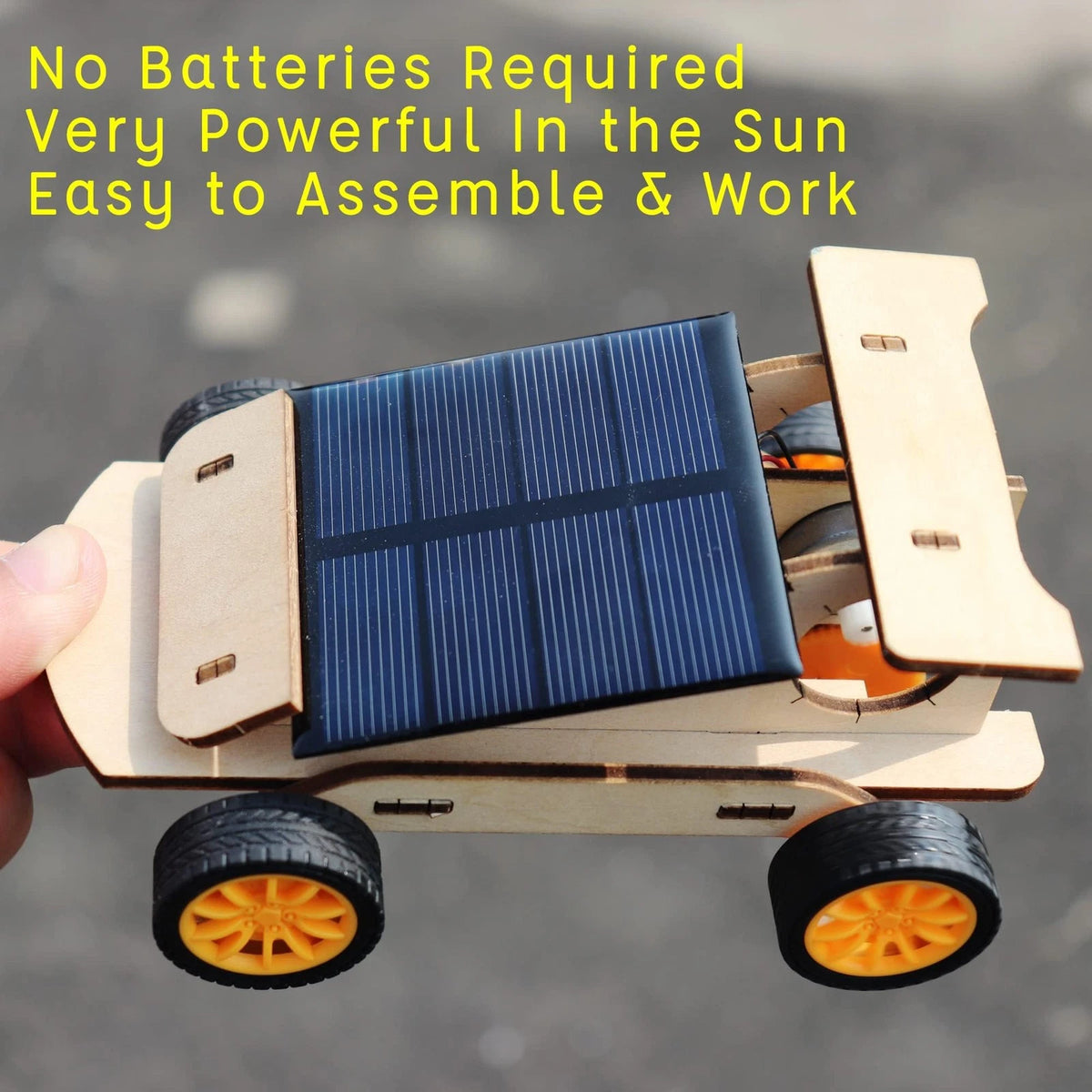 DIY RC Car Kit, Build Your Own Solar - Stem 5.9 x 8.3 x 1.6 inches