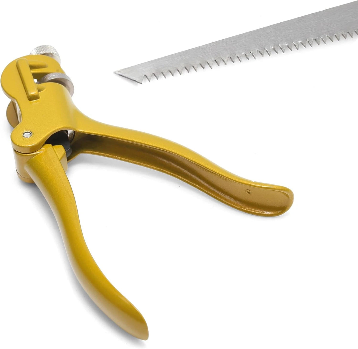 GreatNeck SS7 Saw Set Tool, Adjusts Teeth on Hand Saws, 5–11 1-Pack, Yellow