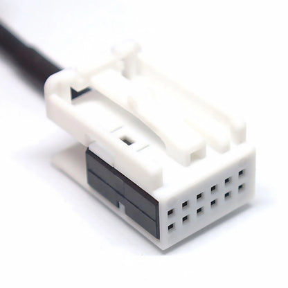 Auto Female AUX Audio Input Adapter Cable Wire For BMW E60/61/65/66/81/83/87/88