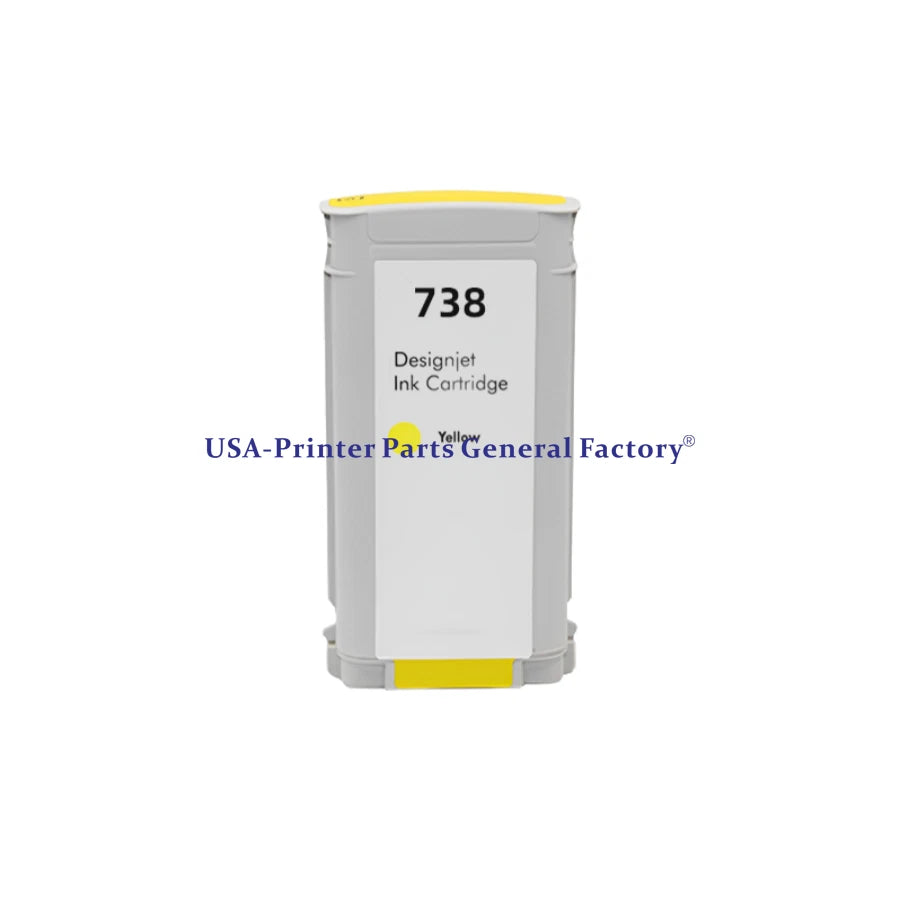 CKMY*130ML HP 738 Compatible Ink Cartridge Fits For HP Designjet T850 T950