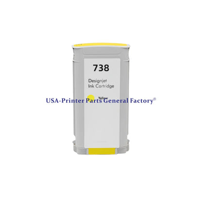 CKMY*130ML HP 738 Compatible Ink Cartridge Fits For HP Designjet T850 T950