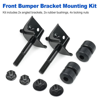2Pcs Front Bumper Bracket Kit For Toyota Pickup 1989-95, 52145-89102 90540-08018