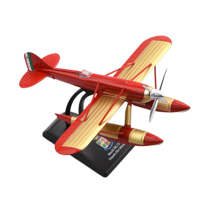 12cm Diecast Alloy 1/72 Scale WWI Italy Macchi MC.72 Racing Seaplane Decor Gift