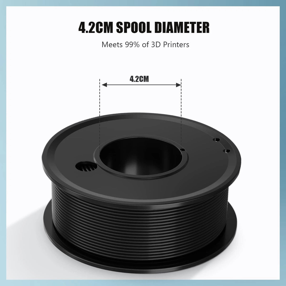 Haosegd 3D Printer Filament PLA 1.75mm 1.75 MM, White Black Red Blue Yellow