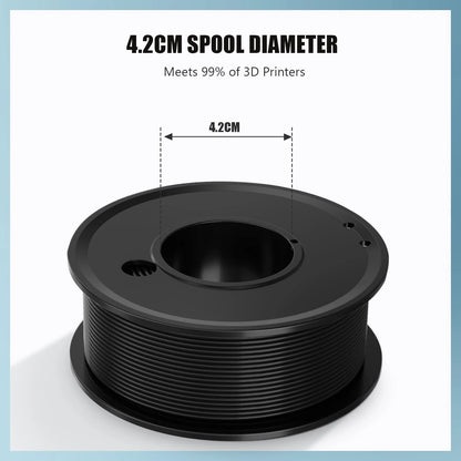 Haosegd 3D Printer Filament PLA 1.75mm 1.75 MM, White Black Red Blue Yellow