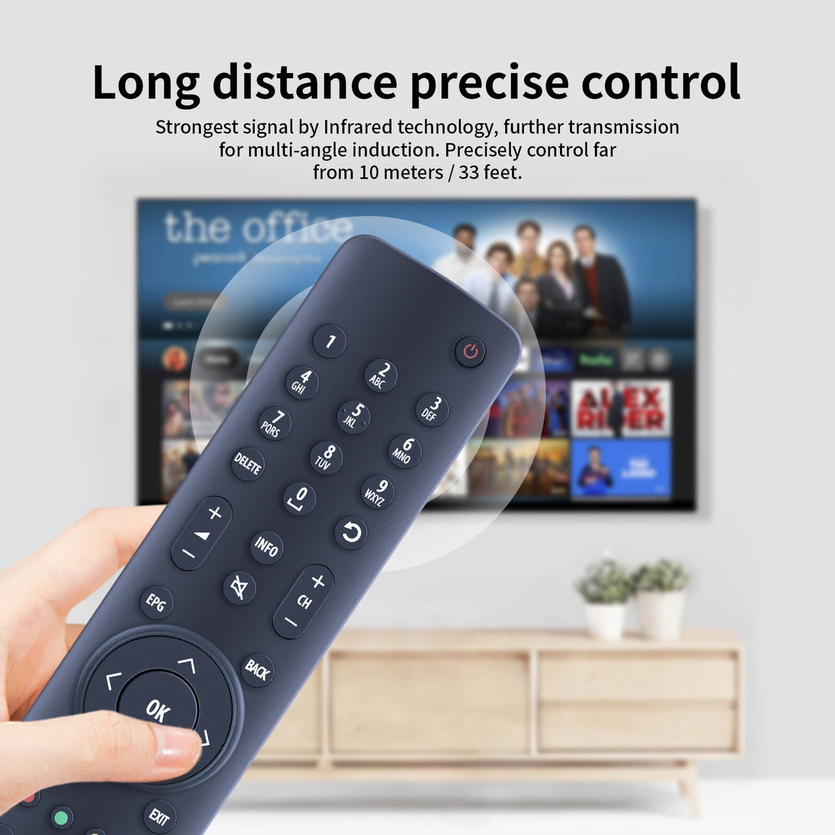 Remote Control For ARRIS MOTOROLA Net TV Plus Compact HD IPTV Set-Top Box
