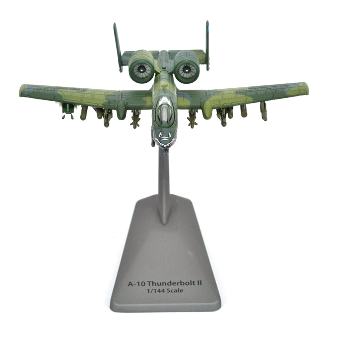 1/144 Diecast Alloy A-10 Fighter Military Airplane Model With Display Stand