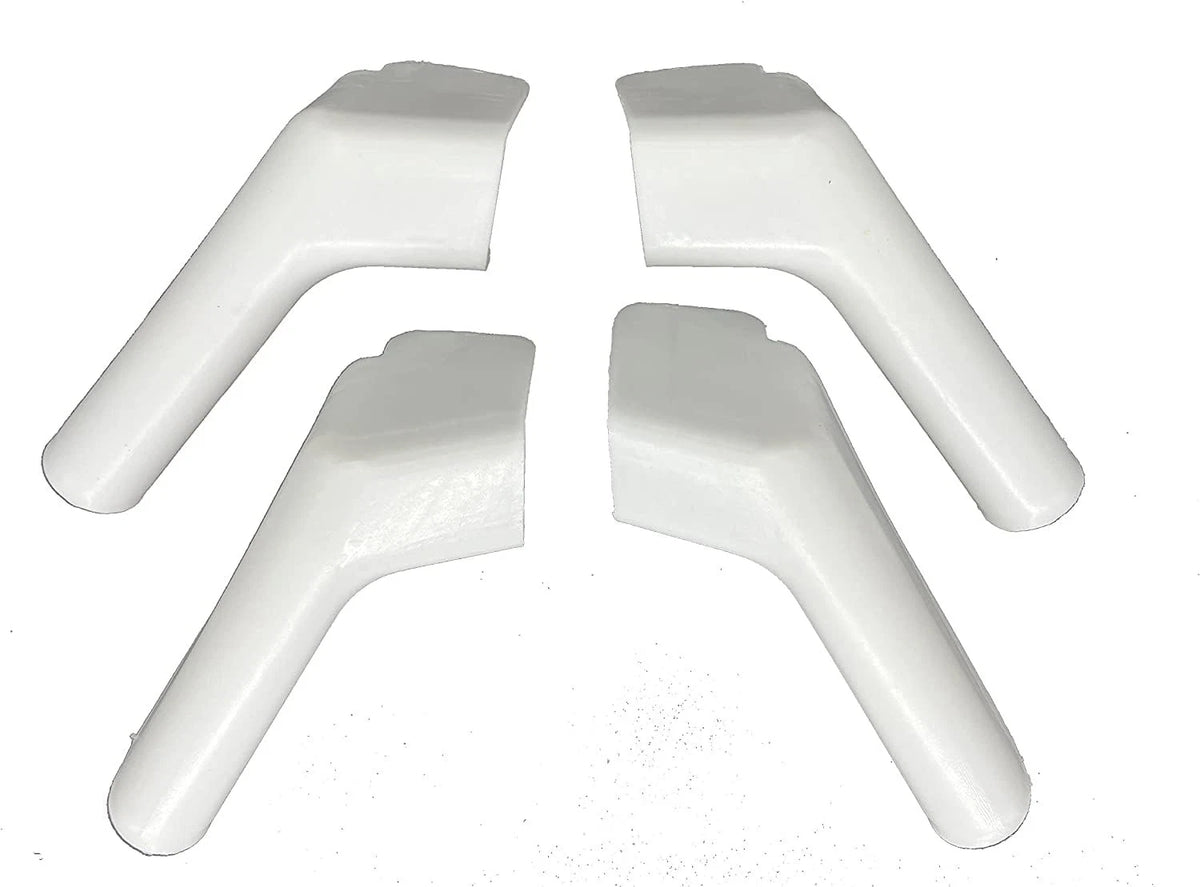 LXJZCP rain Gutter nozzles, RV Protect The top of White