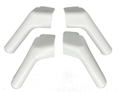 LXJZCP rain Gutter nozzles, RV Protect The top of White