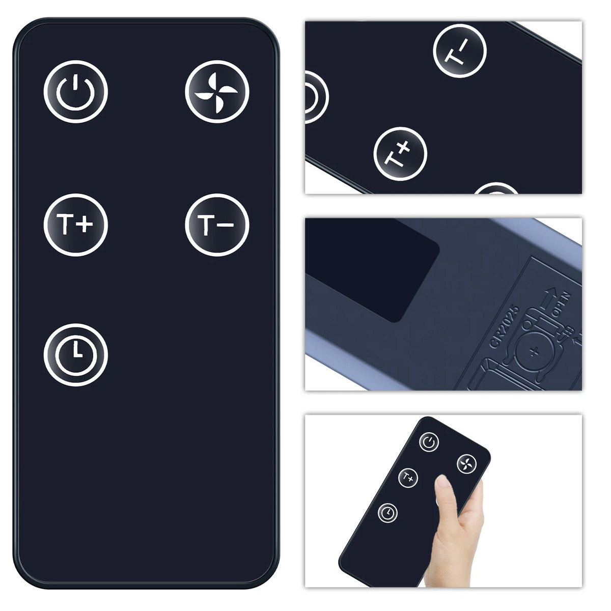 Remote Control For Good Housekeeping Wall-Mount Indoor Mini Space Heater