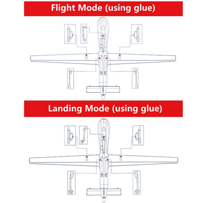 1/72 MQ-1 Predator Drone Reconnaissance UAV Alloy Military Aircraft Model Craft