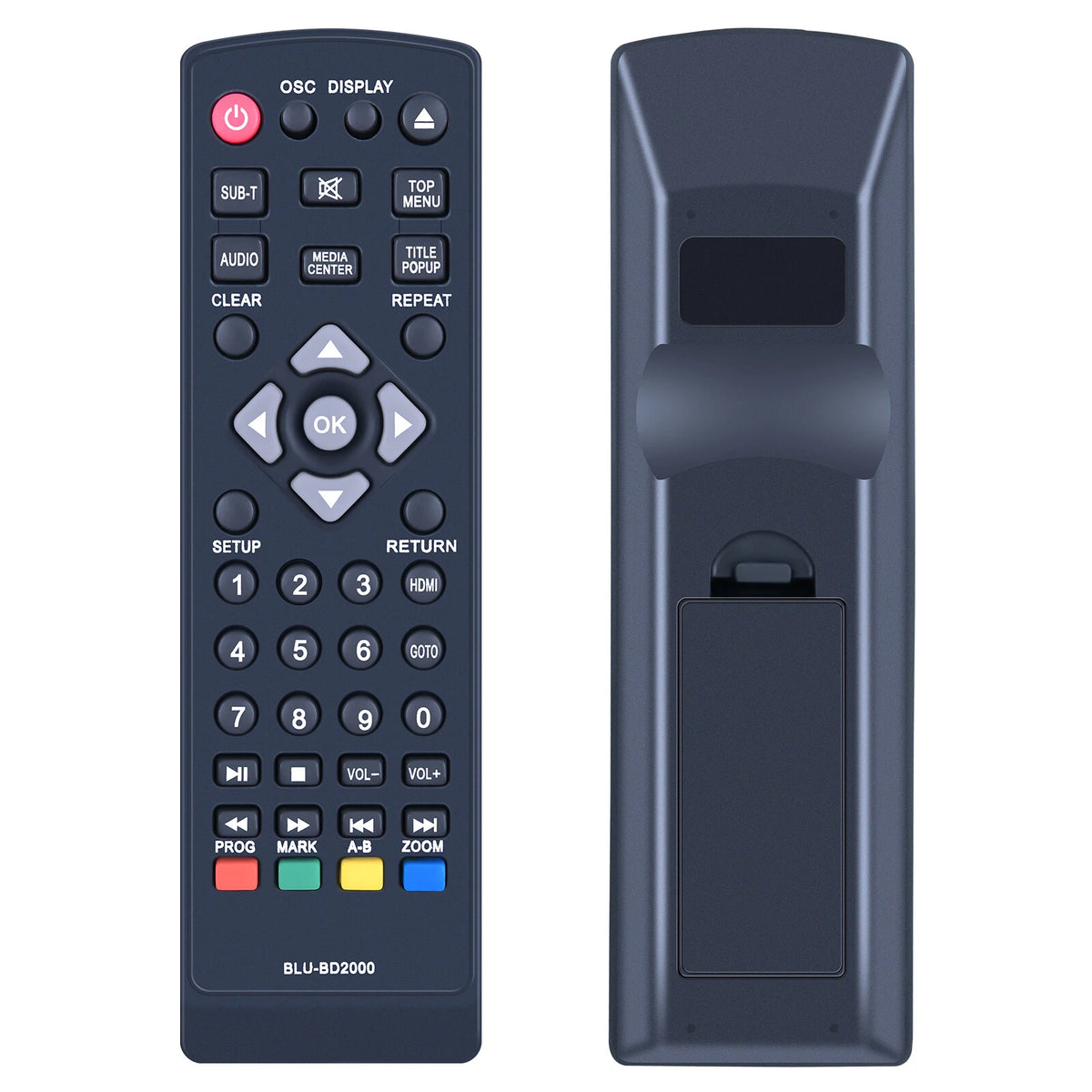 Replace Remote Control For Laser BLU-BD3000 BLU-BD2000 DVD Player